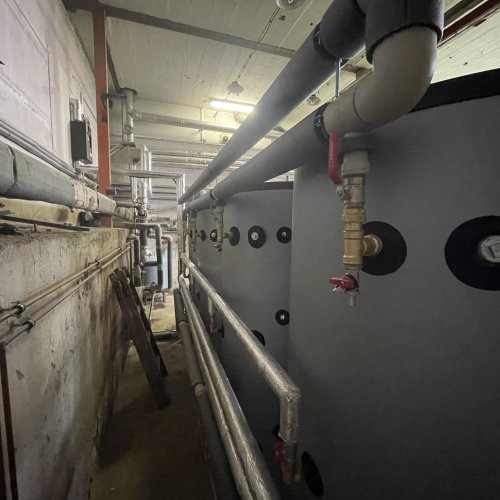 48 solárních kolektorů pro bytový dům ve Vrchlabí