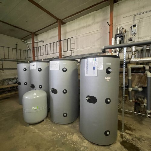 48 solárních kolektorů pro bytový dům ve Vrchlabí