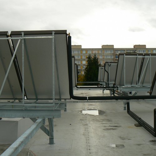 Solární systém pro domov pro seniory (Most)