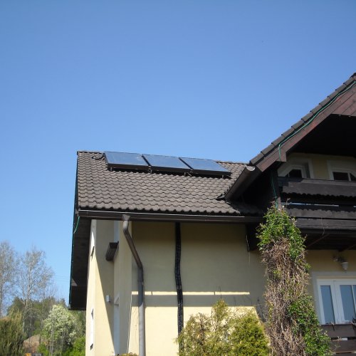 Kotel na pelety a solární systém do rodinného domu (Žďár nad Sázavou)