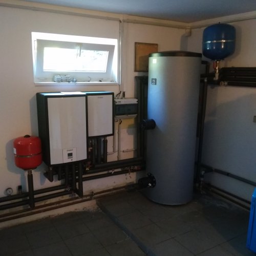 Tepelné čerpadlo místo vytápění naftou (Praha)