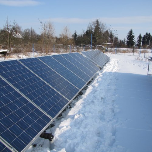 Fotovoltaická elektrárna u provozovny (Jaroměř)